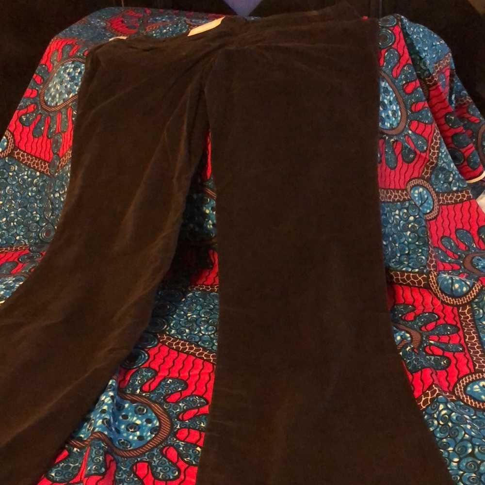 Dress Barn Brown Boot Cut Corduroy Pants